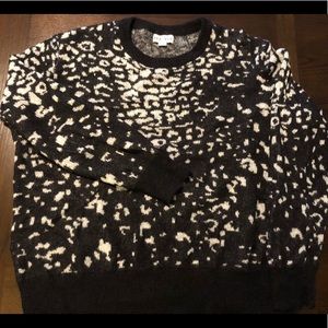 Super soft Ava + Viv animal print sweater 2X